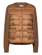 Tommy Hilfiger Ul Down Knit Mix Jkt Beige