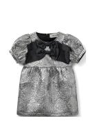 Sofie Schnoor Baby And Kids Rosesk Dress Silver