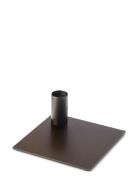 Novoform Square Candle Holder Brun