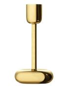 Iittala Nappula Candleholder 183Mm Brass Guld