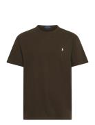 Polo Ralph Lauren Classic Fit Jersey Crewneck T-Shirt Brun