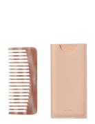 Nuori Detangling Comb - Rose Tortoise Rosa