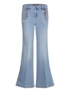 Lauren Ralph Lauren High-Rise Flare Sailor Jean Blå