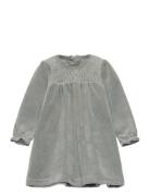 Huttelihut Dress Velour Grå