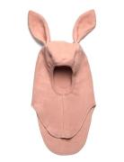 Huttelihut Balaclava Ears Cotton Fleece Rosa