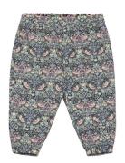 Huttelihut Pants In Liberty Fabric W. Lin Marinblå