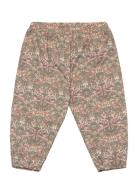 Huttelihut Pants In Liberty Fabric W. Lin Khaki Green