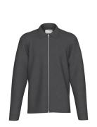 Selected Homme Slhemanuel Soft Full Zip Sweat Noos Grå