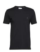 Calvin Klein Cotton Logo Embroidery T-Shirt Svart