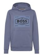 BOSS Sweatshirt Blå