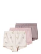 Name It Nmftights 3P Barely Pink Bow Noos Rosa