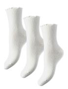 Pieces Pcafia 3-Pack Socks Vit