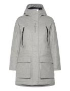 Sail Racing W Glacier Bay Wool Parka Grå