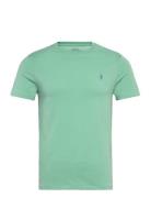 Polo Ralph Lauren Custom Slim Fit Jersey Crewneck T-Shirt Grön