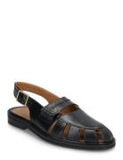 ANGULUS Sandals - Flat - Closed Toe - Op Svart