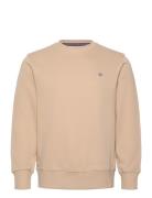 GANT Reg Shield C-Neck Sweat Kräm