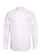 GANT Reg Classic Oxford Stripe Shirt Rosa