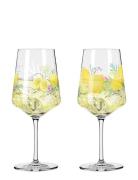 Ritzenhoff Sommertau Vinglas 2-P Limoncello Multi/patterned