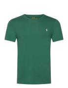 Polo Ralph Lauren Custom Slim Fit Jersey Crewneck T-Shirt Grön