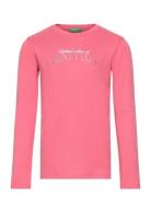 United Colors Of Benetton T-Shirt L/S Rosa