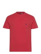 Polo Ralph Lauren Classic Fit Jersey Pocket T-Shirt Röd