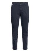 Replay Benni Trousers Regular Hyperchino Color Xlite Marinblå