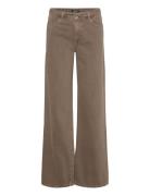 Lindex Trousers Johanna Twill Brun