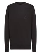 Tommy Hilfiger Essential Terry Crewneck Svart