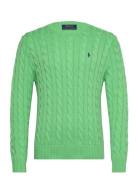 Polo Ralph Lauren Cable-Knit Cotton Sweater Grön