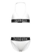 Calvin Klein Triangle Bikini Set Vit