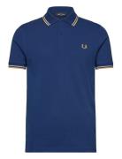 Fred Perry Twin Tipped Fp Shirt Marinblå