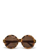 Mini Rodini Round Sunglasses Brun