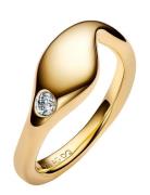 Maria Black Dolphin Ring Gold Guld