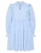 YAS Yasluma Ls Dress S. Noos Blå