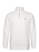 GANT Reg Shield Half Zip Sweat Vit