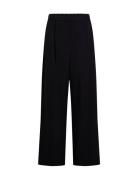 Calvin Klein Travel Twill Wide Leg Pant Svart