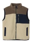 Name It Nkmmonico Teddy Vest Kräm