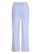 Hunkemöller Pant Cotton Stripe Blå