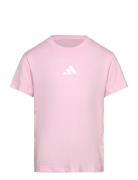 Adidas Sportswear Jg Gt Pz Tee Rosa