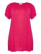 Kaffe Curve Kcami Ss Tunic Rosa