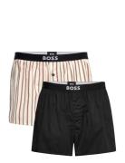 BOSS 2P Boxer Shorts Ew Svart