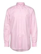 Polo Ralph Lauren Custom Fit Gingham Stretch Poplin Shirt Rosa