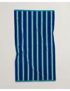 GANT Stripe Beach Towel Röd