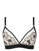 CHANTELLE Lush Wirefree Triangle Bra Svart