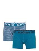 Björn Borg Cotton Stretch Boxer 2P Blå