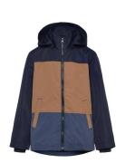 Name It Nkmmax Li Jacket Block Brun