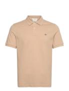 GANT Slim Shield Ss Pique Polo Beige