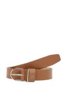 Calvin Klein Ck Metal Loop Round Buckle 2.5 Brun