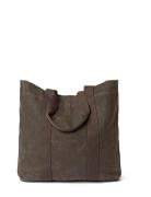 DAY ET Day Waxed Cotton Tote Brun