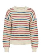 YAS Yasboogie Ls Knit Pullover S. Beige